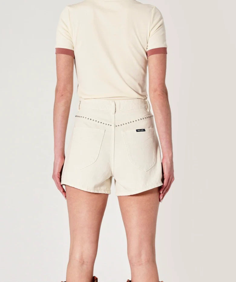 Rolla’s Mirage Short in Cream Sparkle