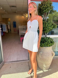 Reeves Top Stitch Mini in White