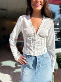 Free People Frankie Corset Top
