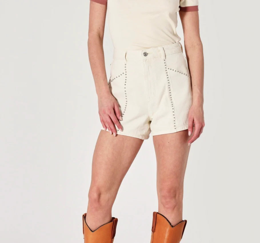 Rolla’s Mirage Short in Cream Sparkle