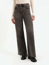 DAZE Far Out High Rise Wide Leg Denim