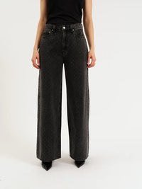 DAZE The Wanderer High Rise Wide leg in Starlit Night