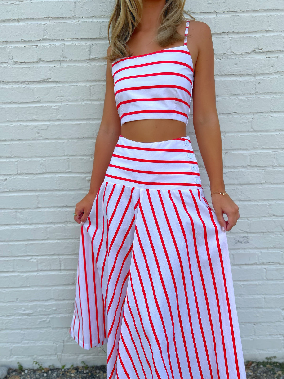 LUSANA Oliver Top & Kyla Skirt Set