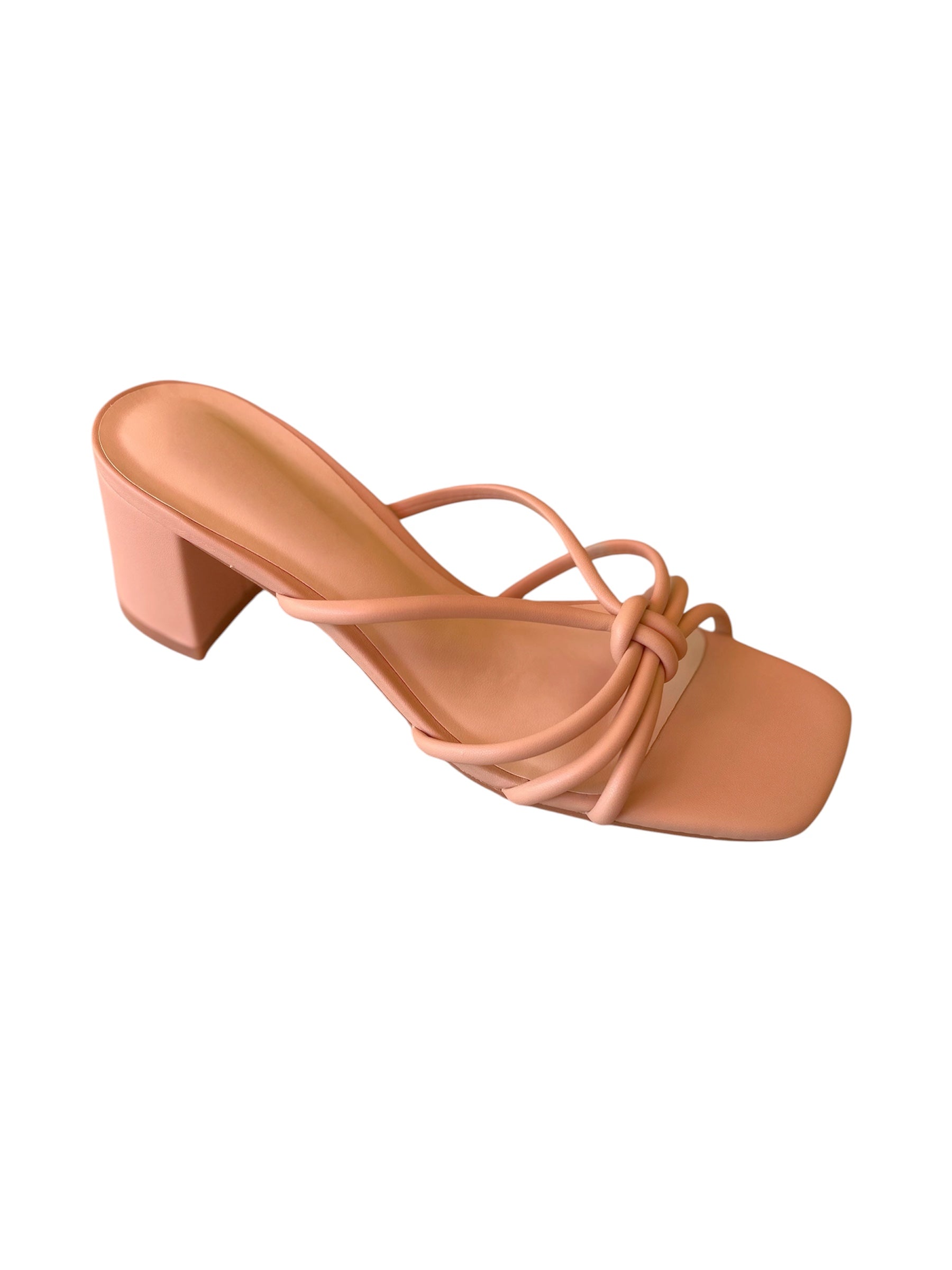 Adela Strappy Knotted Heel