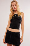 Free People Galivanting Skort in Black