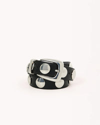 Billini Bailey Belt in Black/Silver