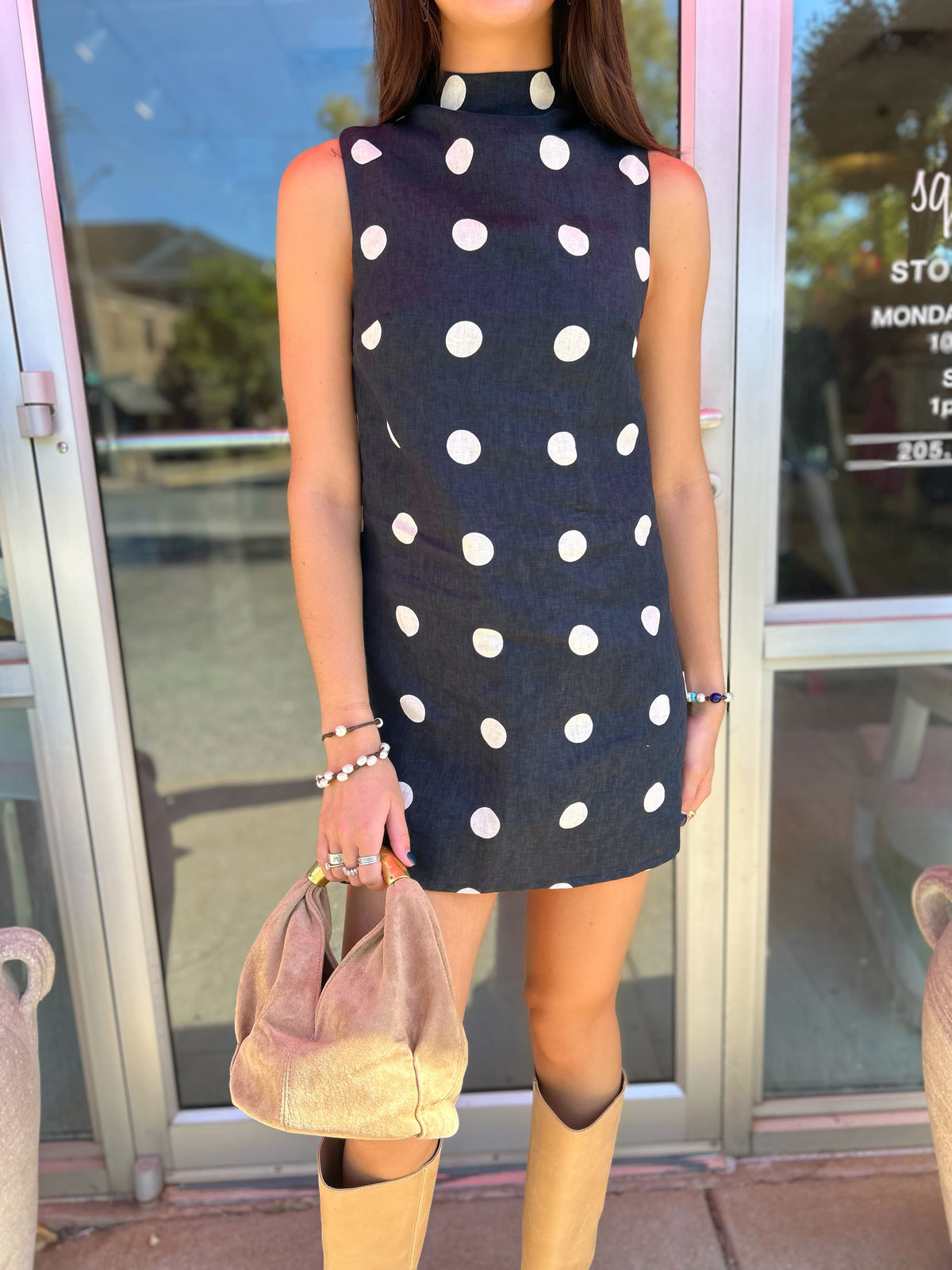 LUSANA Jean Dress