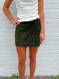 BLANK NYC Spicy Herbs Skirt