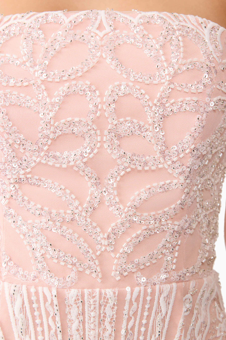 RENTAL Elliatt Kiki Strapless Mini Dress in Pink