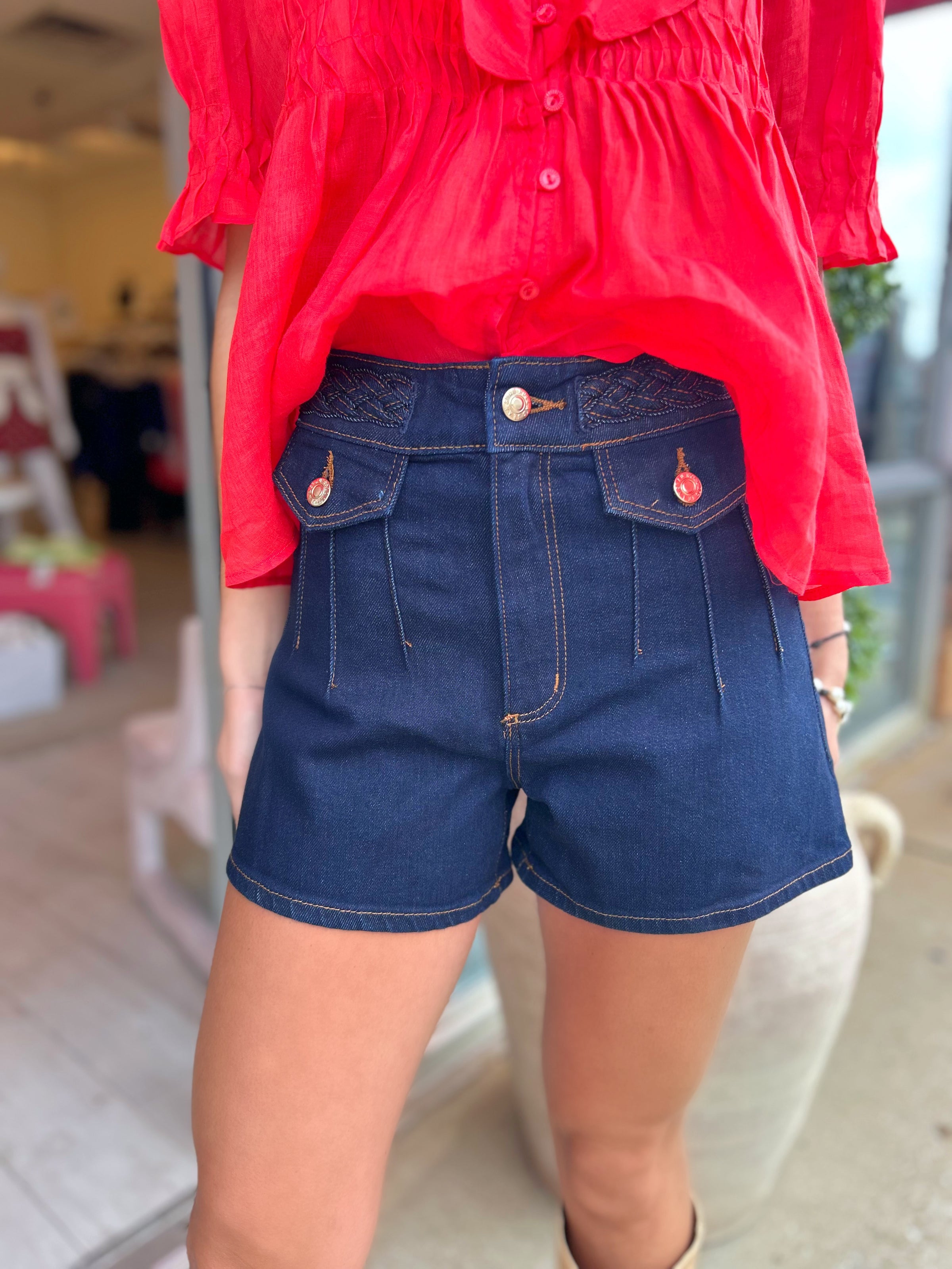 Rolla's Mirage Denim Shorts in Madame Braid