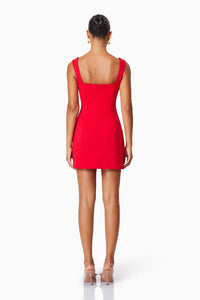 RENTAL Elliatt Emma Eventwear Mini Dress In Red