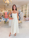 Moon River All Over Eyelet Midi Dress