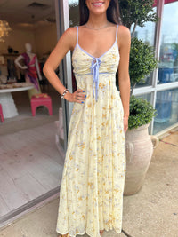 Avery Butter Floral Maxi