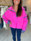 FP Movement Mountain High Half-Zip Fleece in Fuchsia Flirt
