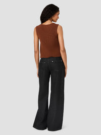 French Connection Mozart V-Neck Rib Vest