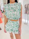 Vera Floral Ruffle Set
