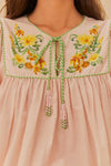 Farm Rio Botanical Beauty Long Sleeve Blouse