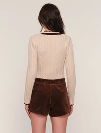 Heartloom Freya Skort in Cafe