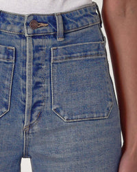 Rolla's Sailor Long Denim in Dakota Vintage