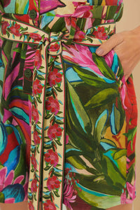 Farm Rio Jardin De Reve Multicolor Romper
