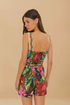 Farm Rio Jardin De Reve Multicolor Romper