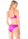 Maaji Sublimity Bikini Bottom in Deep Pink