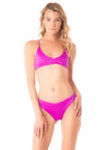 Maaji Sublimity Bikini Bottom in Deep Pink