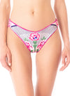 Maaji Sublimity Bikini Bottom in Deep Pink