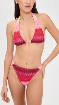 PQ Swim Eleanor Halter Top in Scarlet