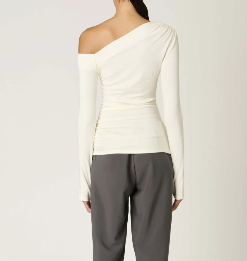 NIA Cleo Top in Ivory