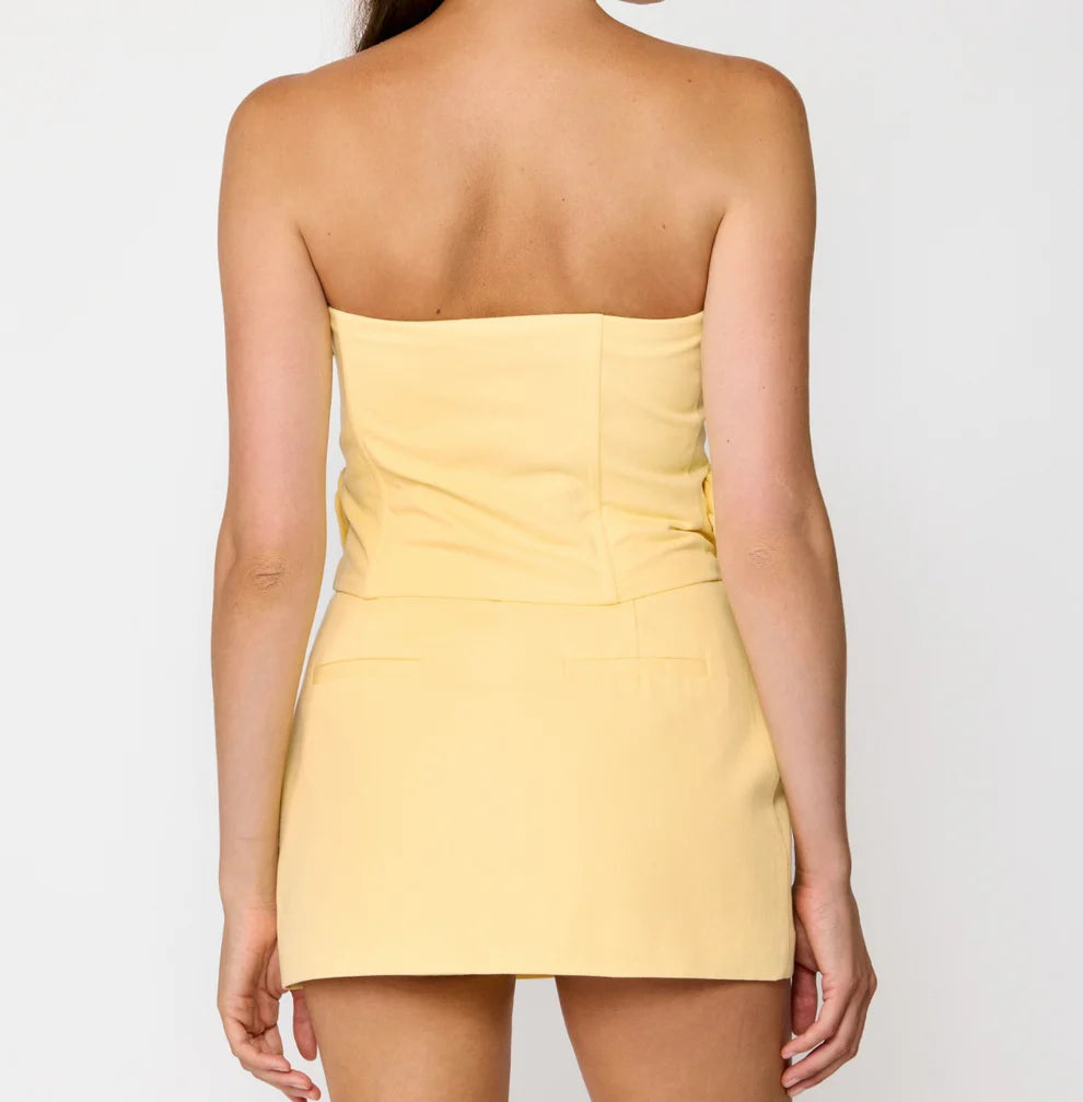 Line & Dot Eleodra Tube Top and Skirt Set