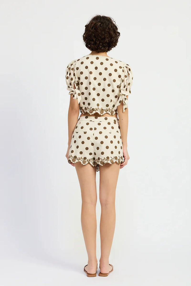 Jacquie The Label Dorothea Top & Wrap Skort Set