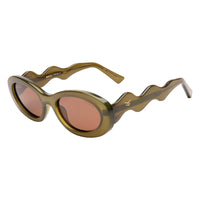 I-Sea Maya Sunglasses in Oak
