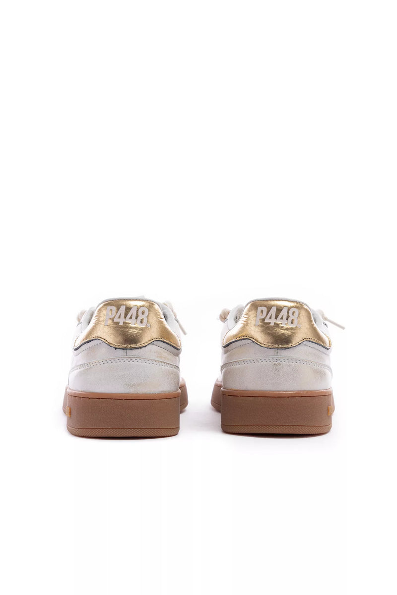 P448 Vert Sneakers in Gold Tahiti