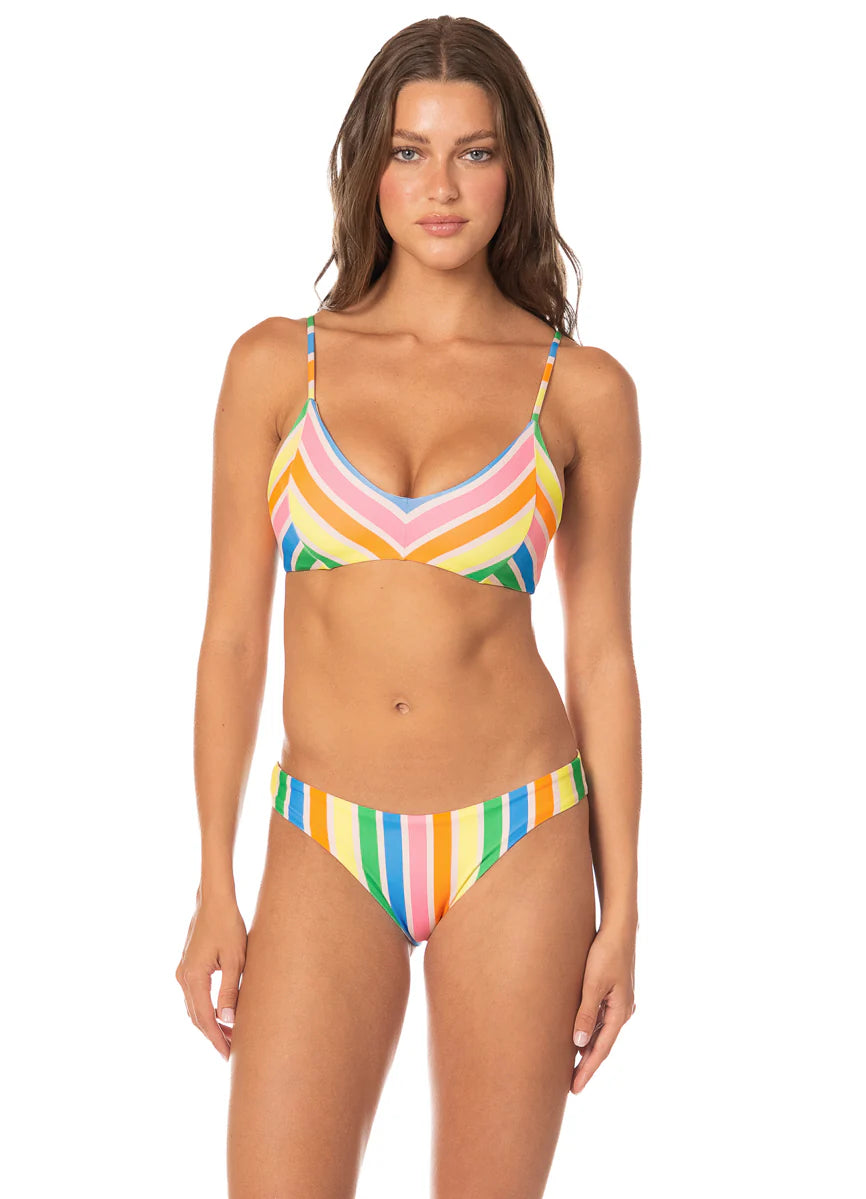 Maaji Rhythmic Lines Liberties Bralette Top