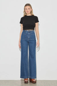 Rolla's Sailor Jean Long- Eco Ruby Blue