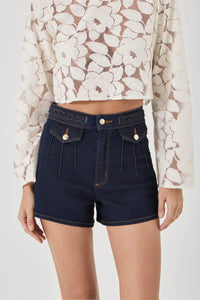 Rolla's Mirage Denim Shorts in Madame Braid