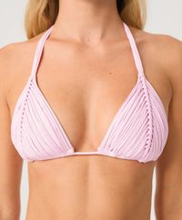 PQ Swim Rosé Isla Triangle Top