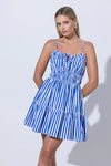 Lusana Rosa Poplin Mini Dress