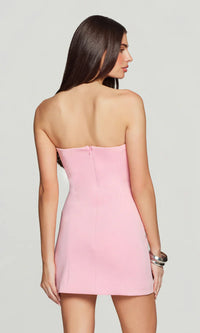 RENTAL Generation Love Pixie Crystal Dress in Soft Rose