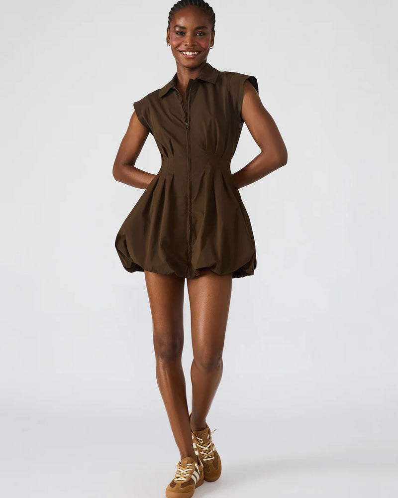 Steve Madden Dyanne Dress in Dark Espresso