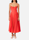 NIA Destene Dress in Cherry