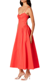 NIA Destene Dress in Cherry
