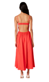 NIA Destene Dress in Cherry