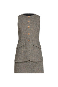 RENTAL Amanda Uprichard Serena Tweed Romper