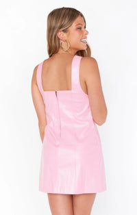 RENTAL ShowMeYourMumu Pink Pleather Mini
