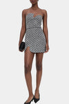 Amanda Uprichard Puzzle Strapless Mini