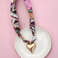 Charm Necklace Scarves