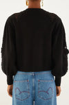 Farm Rio Lace Knit Sweater