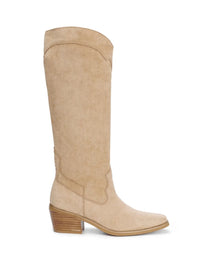 Juliette Western Tall Boots in Apricot